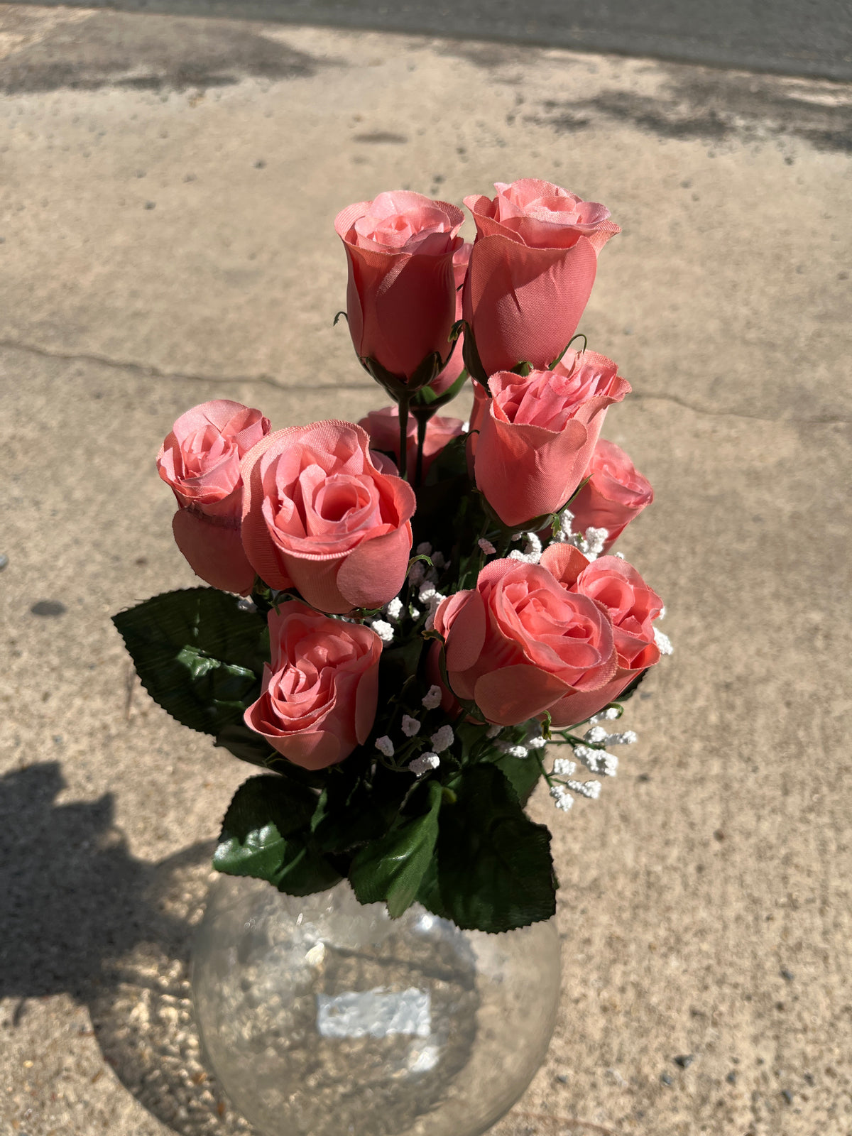 Red Color Fast Lillian Rose Bud Bush x 14 - 30308canta