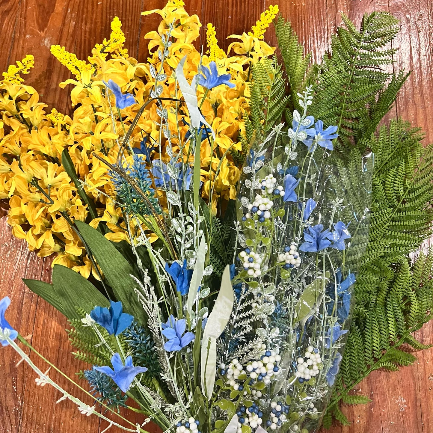 Blooms and Booms: Summer Floral Grapevine