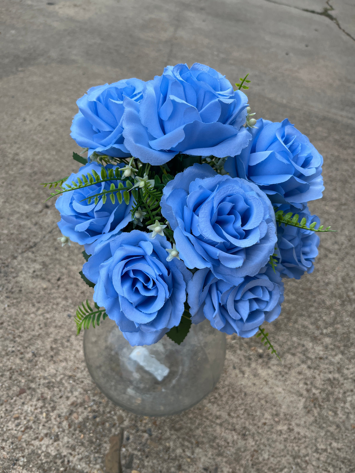 ELEGANT ROSE X 9-LTBLU-52549