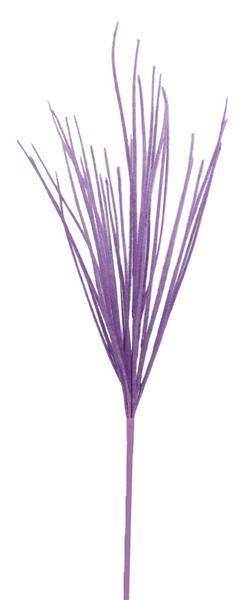 27"L Flocked Grass Bush