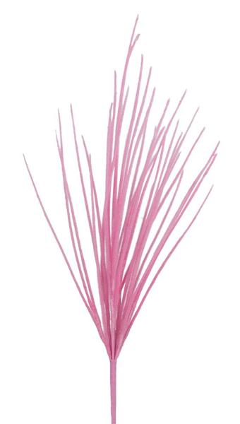 27"L Flocked Grass Bush