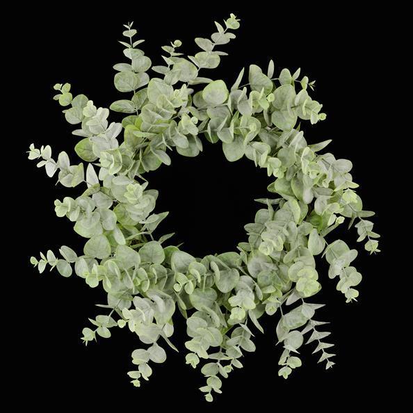 24"DIA SPIRAL EUCALYPTUS WREATH - FG637631