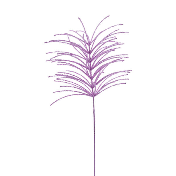 26"L GLITTER BEAD SPRAY - LAVENDER - FH812613