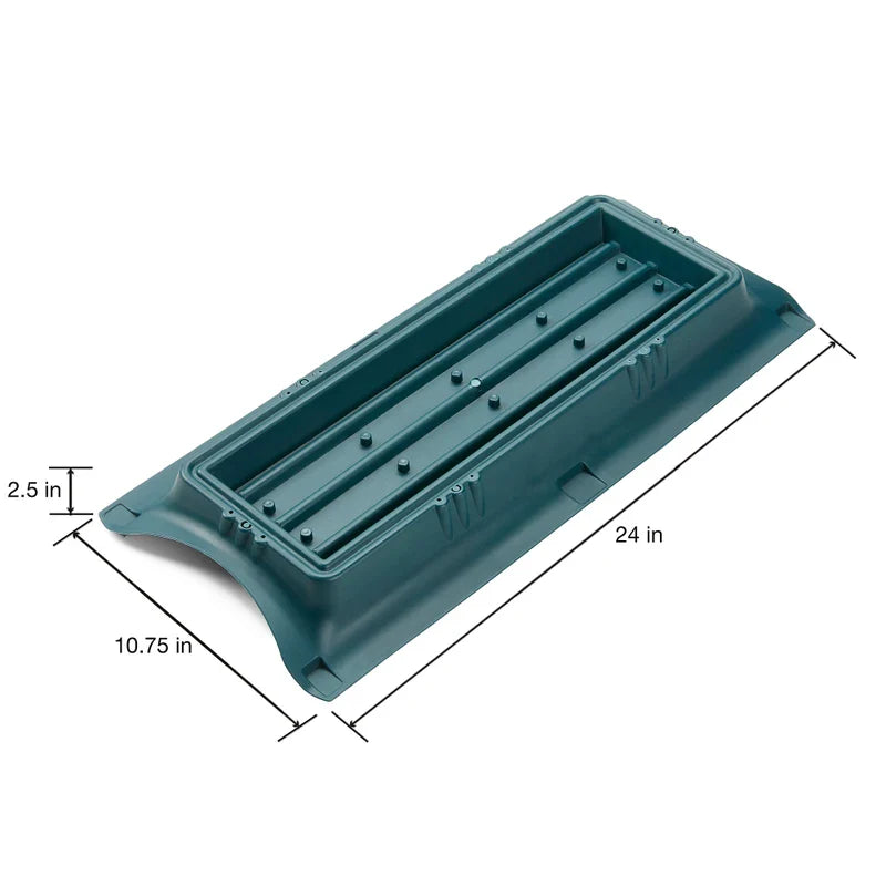 24" Casket Saddle-Green-FNUS18WOU