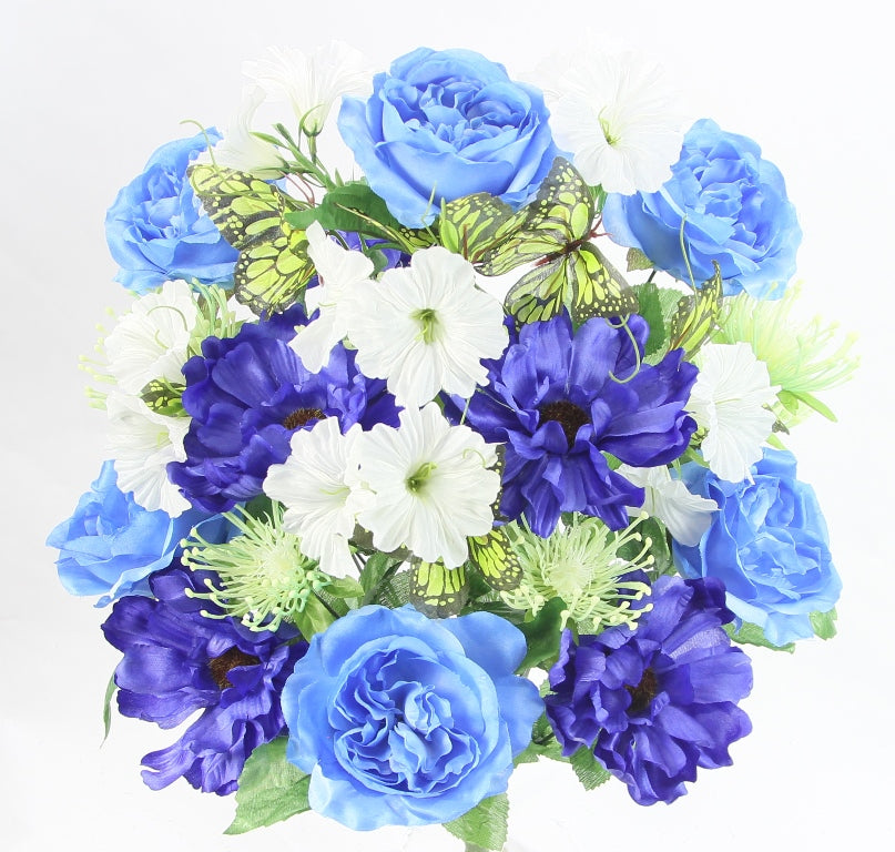 OPEN ROSE, COSMOS AND DAISY-GPB22329-BL-CM