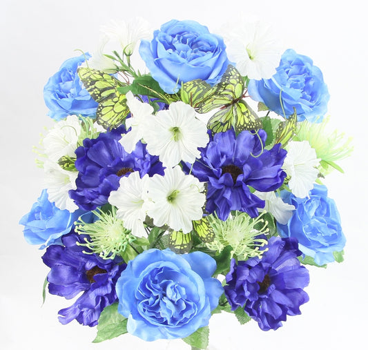 OPEN ROSE, COSMOS AND DAISY-GPB22329-BL-CM