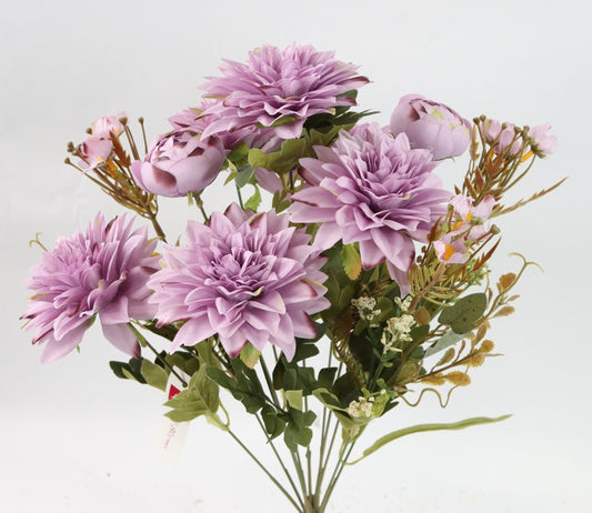 19" DAHLIA AND RANUNCULUS MIXED-GPB243143-LILAC