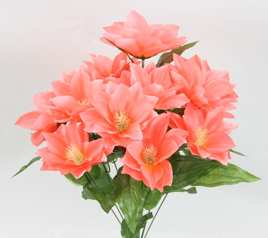 19” STAR BUSH X 12 - GPB24458-CORAL