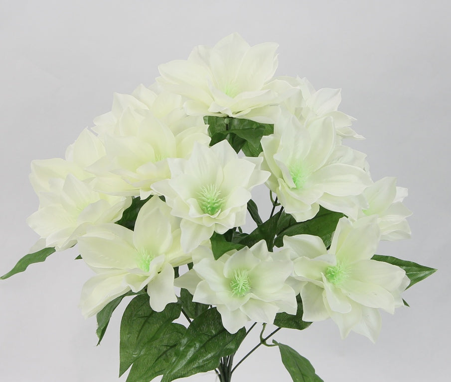 19" STAR BUSH X 12-GPB24458-CREAM