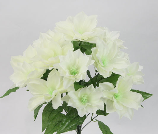 19" STAR BUSH X 12-GPB24458-CREAM