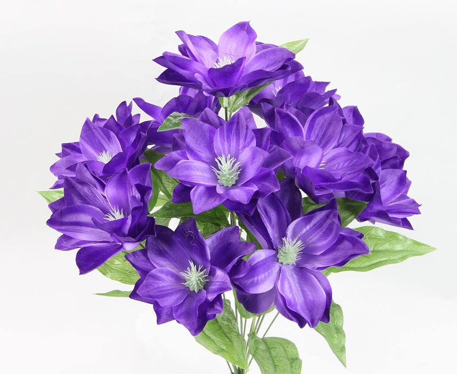 19” STAR BUSH X 12 - GPB24458-PURPLE