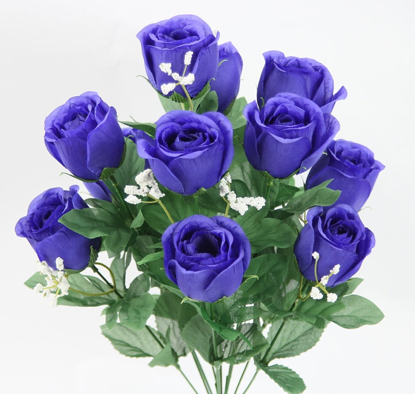 16.5" ROSE BUSH X 12 - GPB25308-BLUE