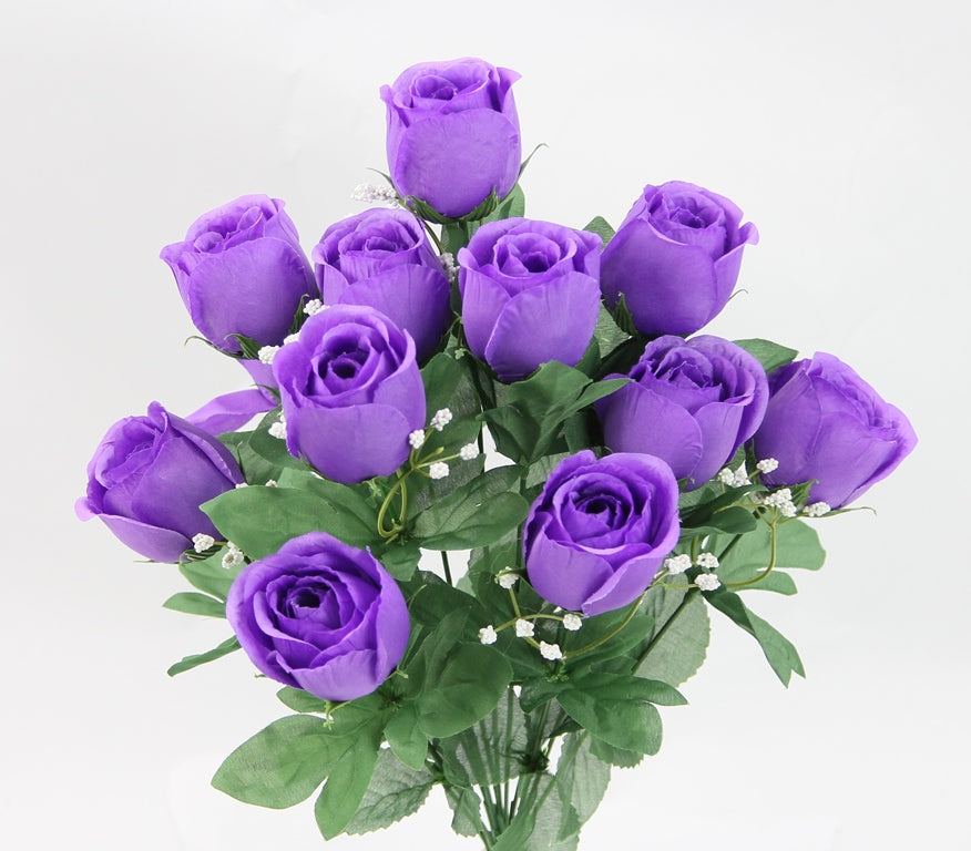16.5" ROSE BUSH X 12 - GPB25308-LAVENDER