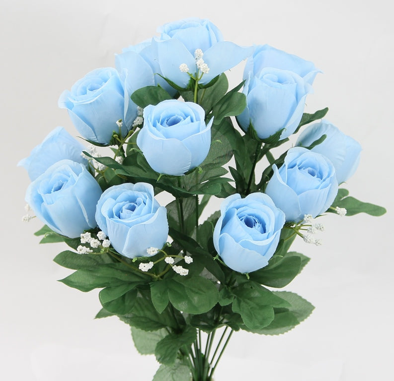 16.5" ROSE BUSH X 12 - GPB25308-LT.BL