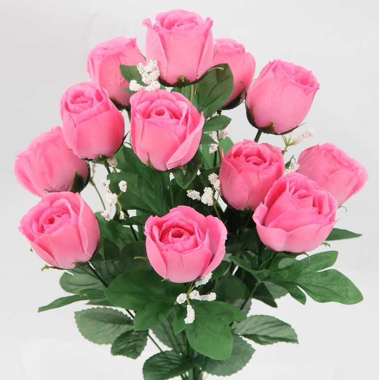 16.5" ROSE BUSH X 12 - GPB25308-PINK