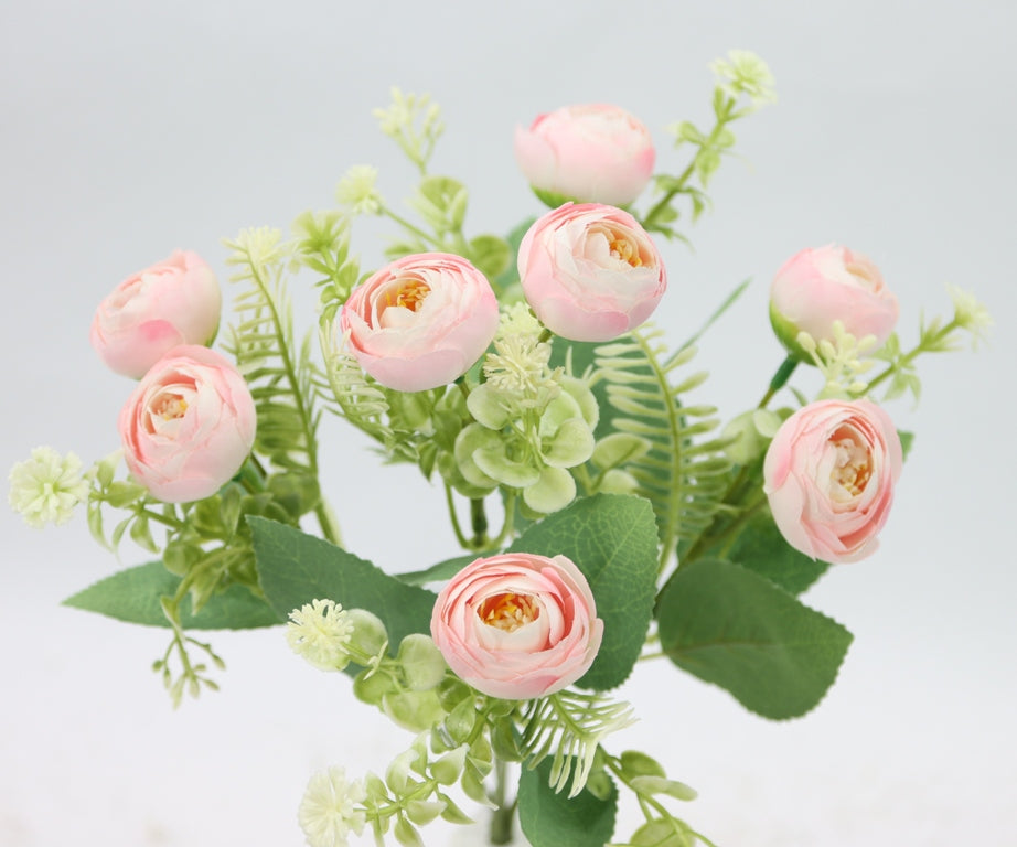 12" RANUNCULUS BUSH X 5-GPB25367-PINK