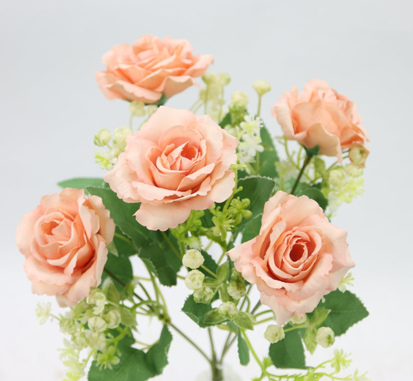 11" ROSE BUSH X 5-GPB25370-BLUSH