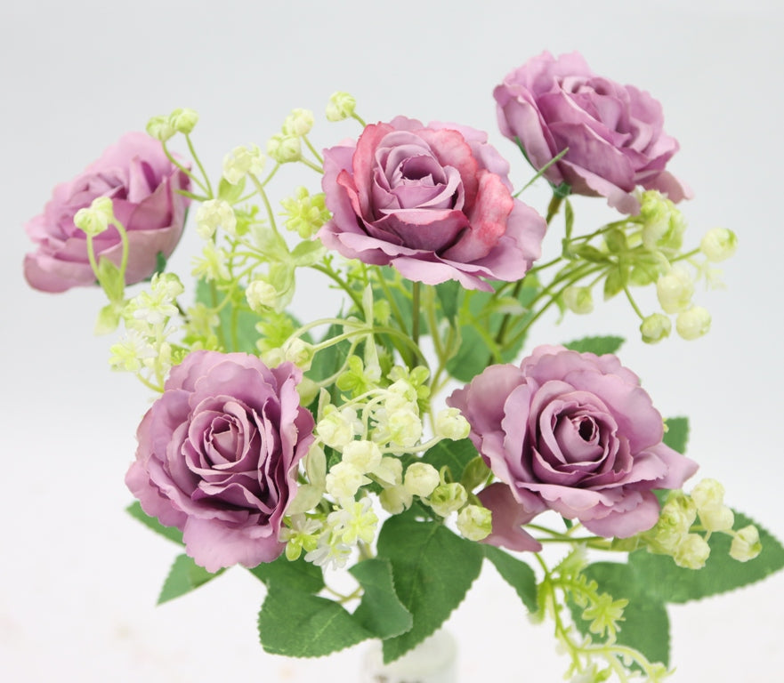 11" ROSE BUSH X 5-GPB25370-LILAC