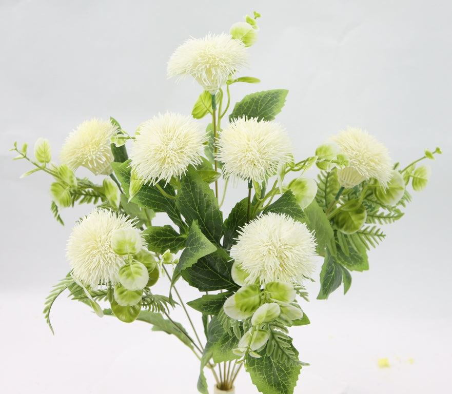 18.50" LION'S MANE WITH FILLER - GPB25389-CREAM