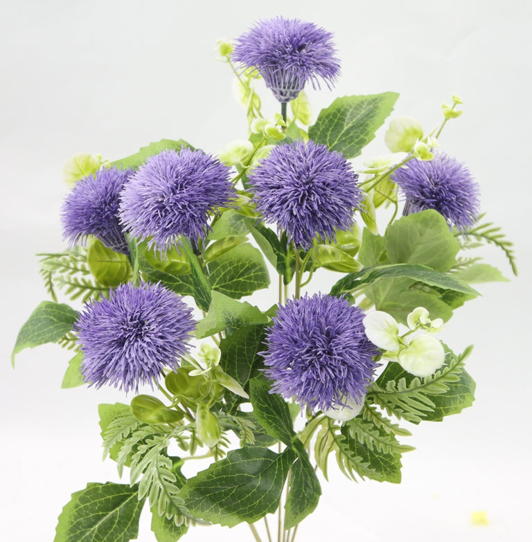 18.50" LION'S MANE WITH FILLER - GPB25389-LAVENDER