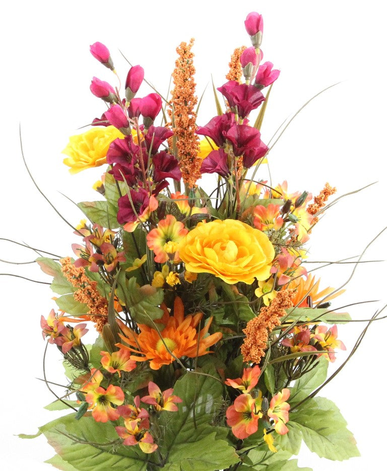 MIXED BUSH X 30 - GPB4328 - Orange, Gold and Plum