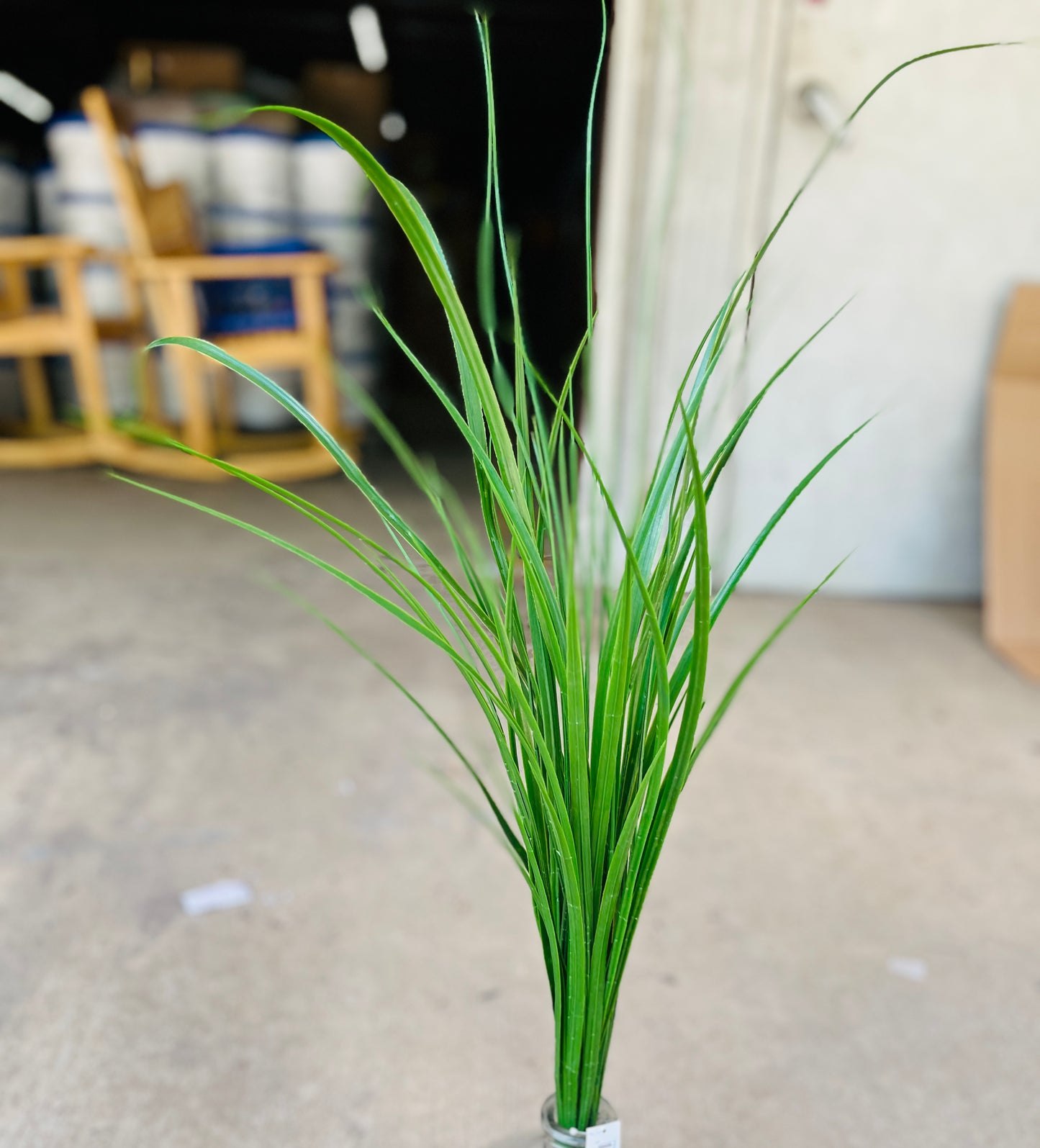 35" GRASS BUSH W/60 LVS-GREEN-BG2068GR