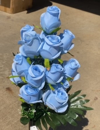 27" ROSE BUD BUSH X 18-GPB25352-LT BL