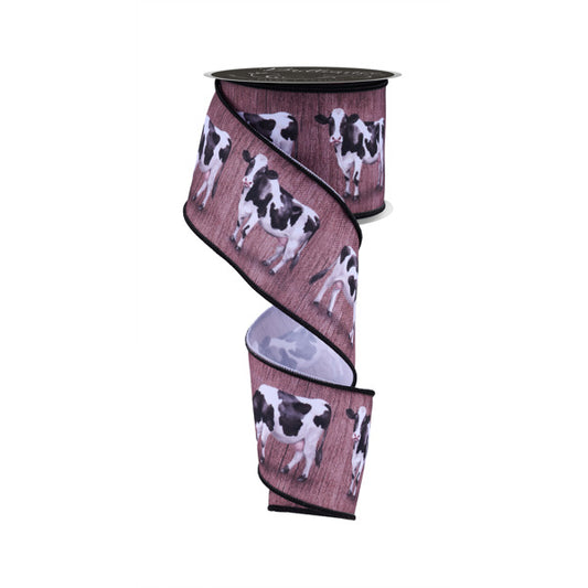 D'LUX - 2.5"X10YD COWS - BROWN/BLACK/WHITE - LS100404