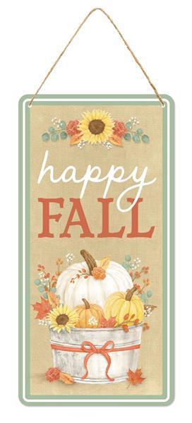 12"H X 6"L HAPPY FALL SIGN - MD1261