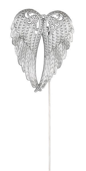 5.75"L X 4.5"W WING W/PICK, 15"OAL-SILVER-MF395826