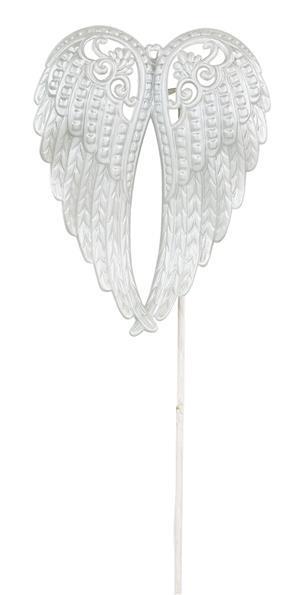 5.75"L X 4.5"W WING W/PICK, 15"OAL-PEARL WHITE-MF3986