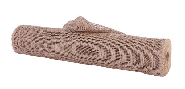 21"X10YD POLY/JUTE MESH - NATURAL - RB920218