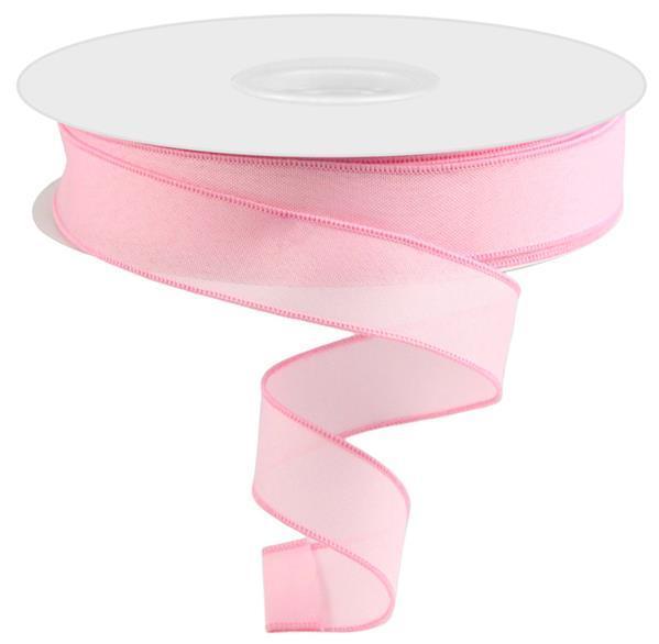 1.5"X50YD VALUE FAUX BURLAP PINK - RC500022