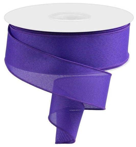 2.5"X50YD VALUE FAUX BURLAP PURPLE - RC500123