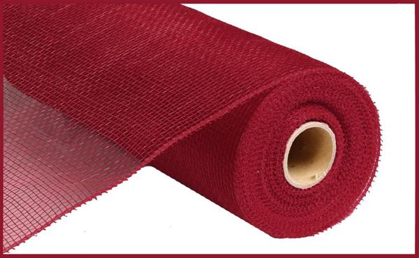 10"X10YD MESH- BURGUNDY- RE130205