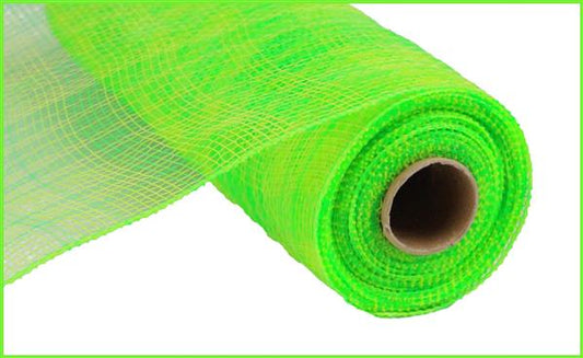 10"X10YD MULTI STRIPE MESH - LIME GREEN/GREEN - RE1382NK