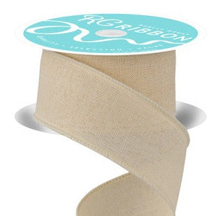 1.5" x 10yd Royal Burlap - Cream - RG1278C2