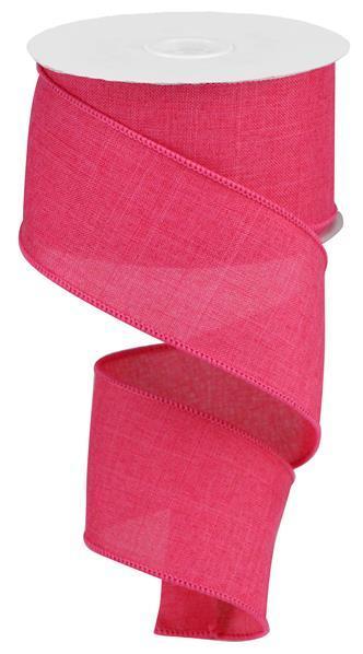 2.5"X10YD HOT PINK ROYAL BURLAP - RG127911