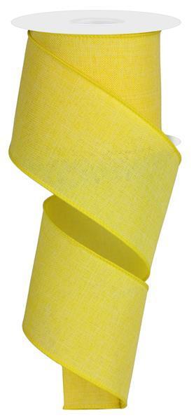 2.5"X10YD YELLOW ROYAL BURLAP - RG127929