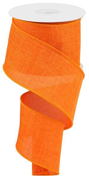 2.5"X10YD ORANGE ROYAL BURLAP - RG1279HW