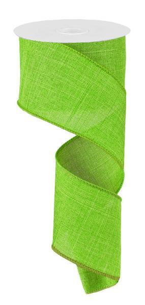 2.5"X10YD LIGHT GREEN ROYAL BURLAP - RG1279LT