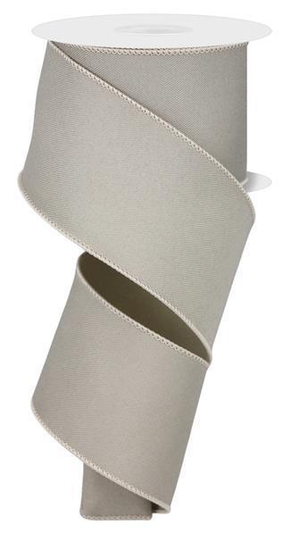 1.5"X10YD TAUPE DIAGONAL WEAVE FABRIC - RGE1202LR