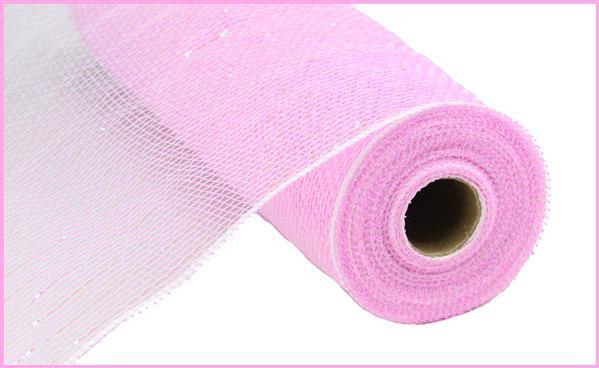 10.25"X10YD PASTEL PINK IRID FOIL MESH - RY8501E3