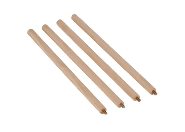 10"L DOWEL-4EA/BG, NATURAL-MT1085