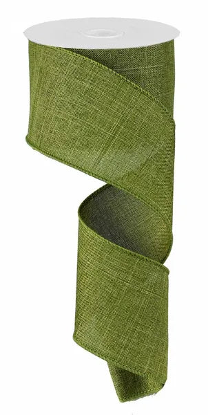 2.5" x 10yd Royal Burlap-Moss Green-RG127952