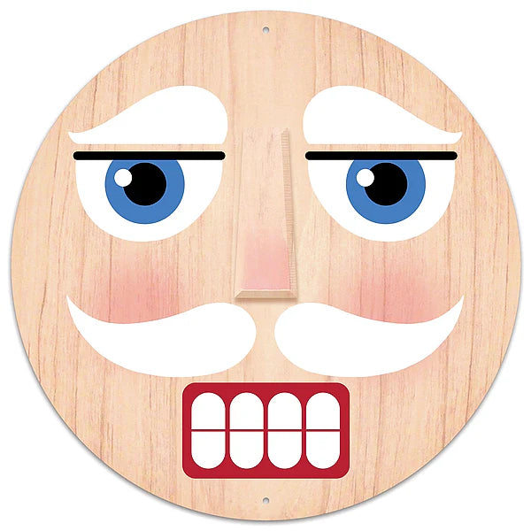 12"Dia Nutcracker Face Sign-MD149127