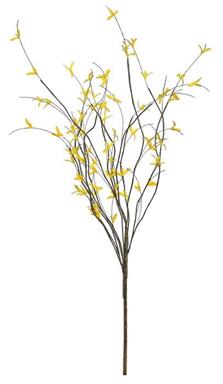 FORSYTHIA & TWIG BUSH, 45"; YELLOW