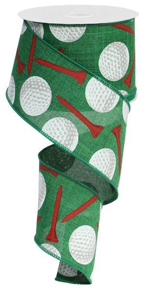 2.5" x 10yd Golf Balls/Royal-Emerald/Multi-RG0155606