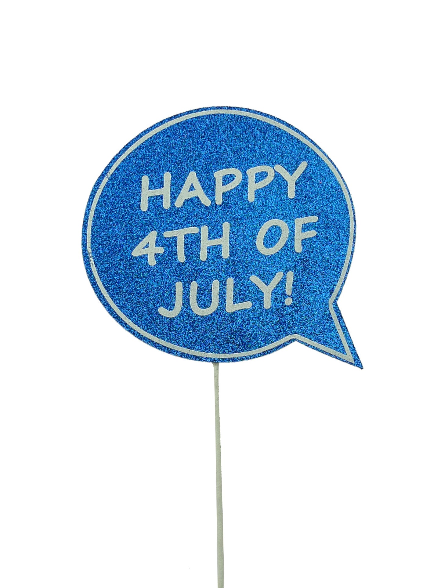 19" Happy 4th of July pick