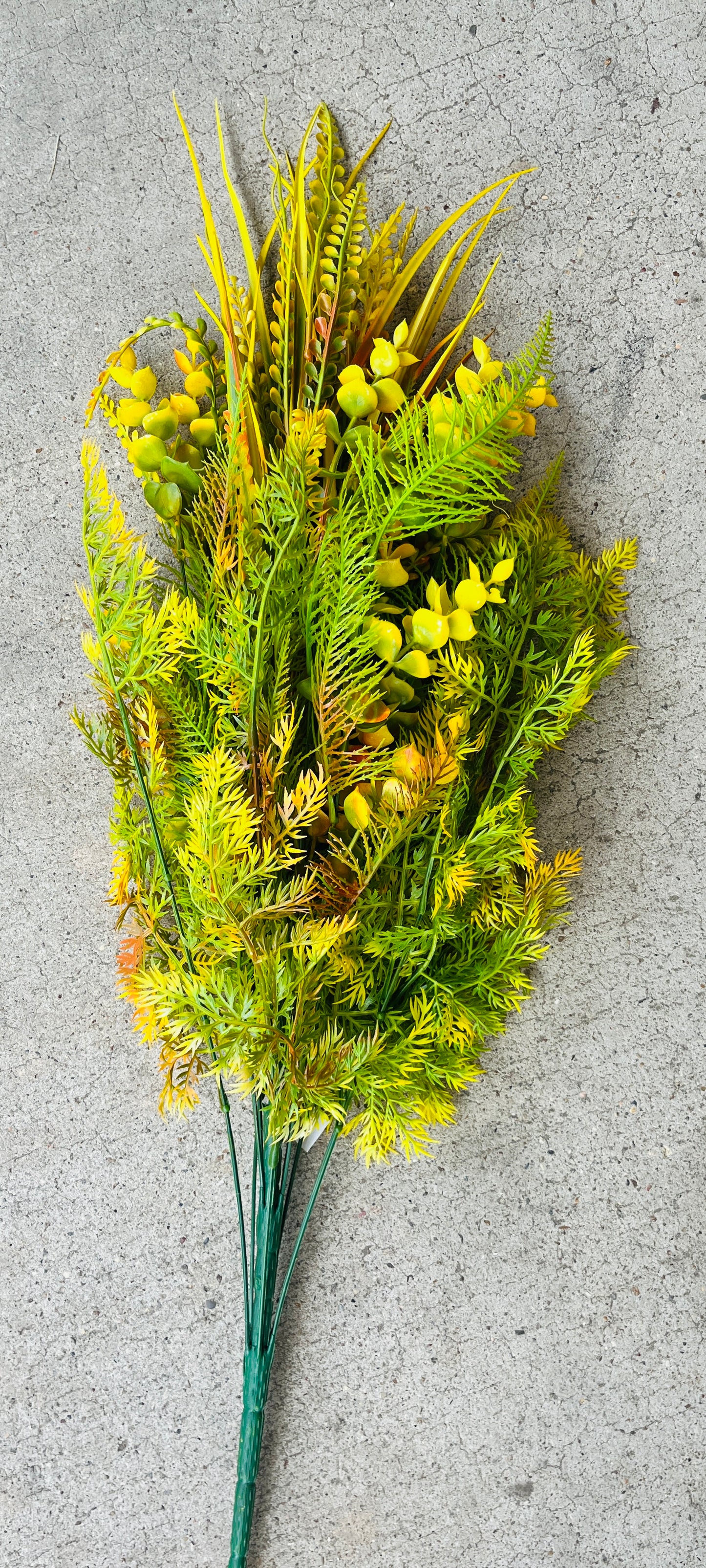 32" PLS FALL MX GRASS BUSH-OR/YLW-58733